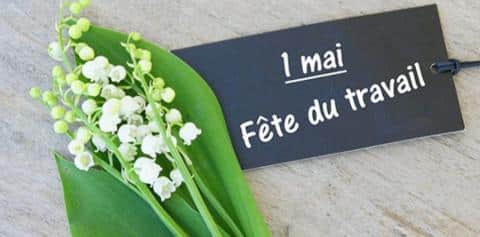 Fermeture les 01/05 et 08/05/25